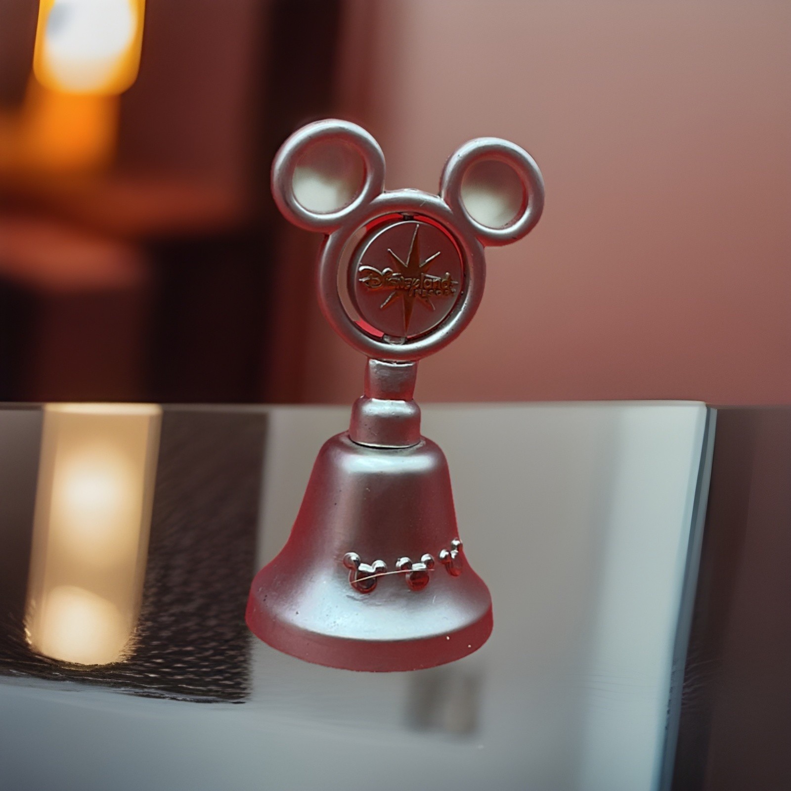 Vintage Pre-1975 Disneyland Park Mickey Mouse Metal Bell Walt Disney Production Vintage Pre-1975 Disneyland Park Mickey Mouse Metal Bell Walt Disney Production