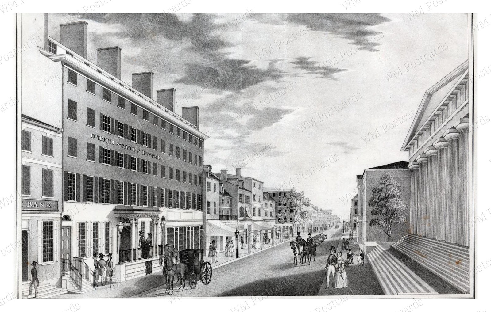 Philadelphia Pennsylvania 1840 Chestnut Street United States H Standard Postcard Philadelphia Pennsylvania 1840 Chestnut Street United States H Standard Postcard