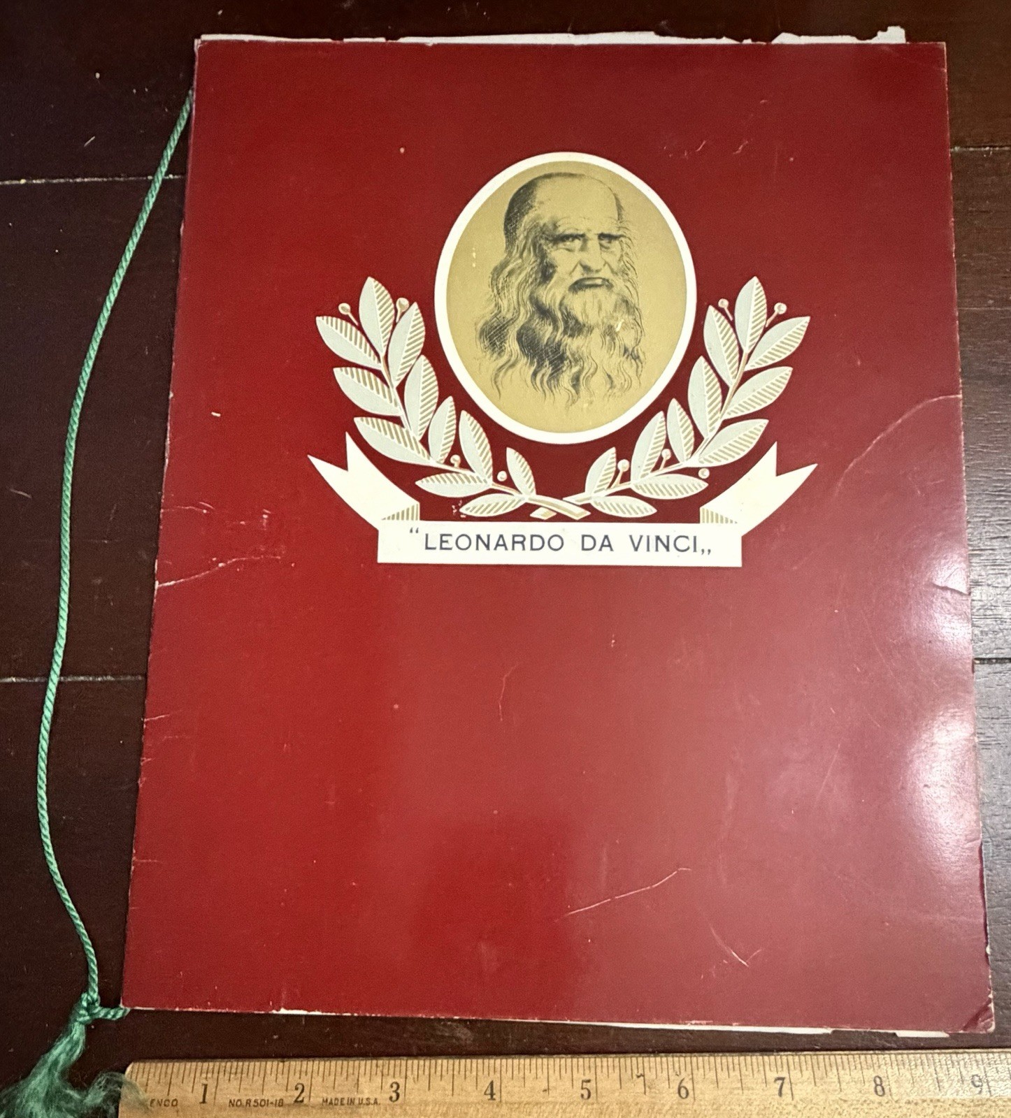 1973 Italian Line S.S.Leonardo DaVinci, Farewell Dinner Arrrivedirci Menu