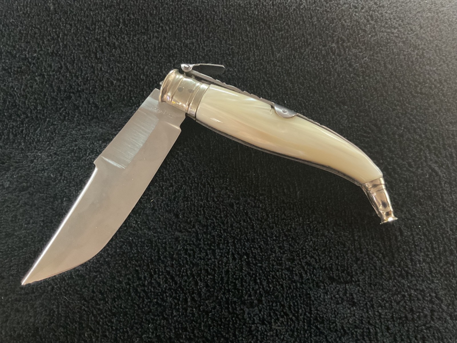 VINTAGE SPANISH FOLDING NAVAJA ARCOS ALBACETE POCKET KNIFE EXCELLENT INOX BLADE