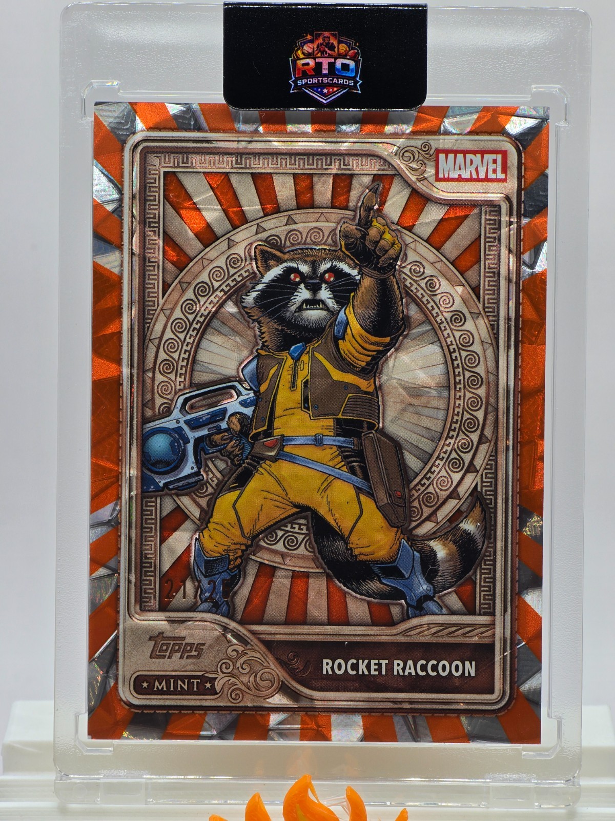 2026 Topps Mint Marvel Rocket Raccoon Bronze /25 #44 Guardians of the Galaxy 2026 Topps Mint Marvel Rocket Raccoon Bronze /25 #44 Guardians of the Galaxy