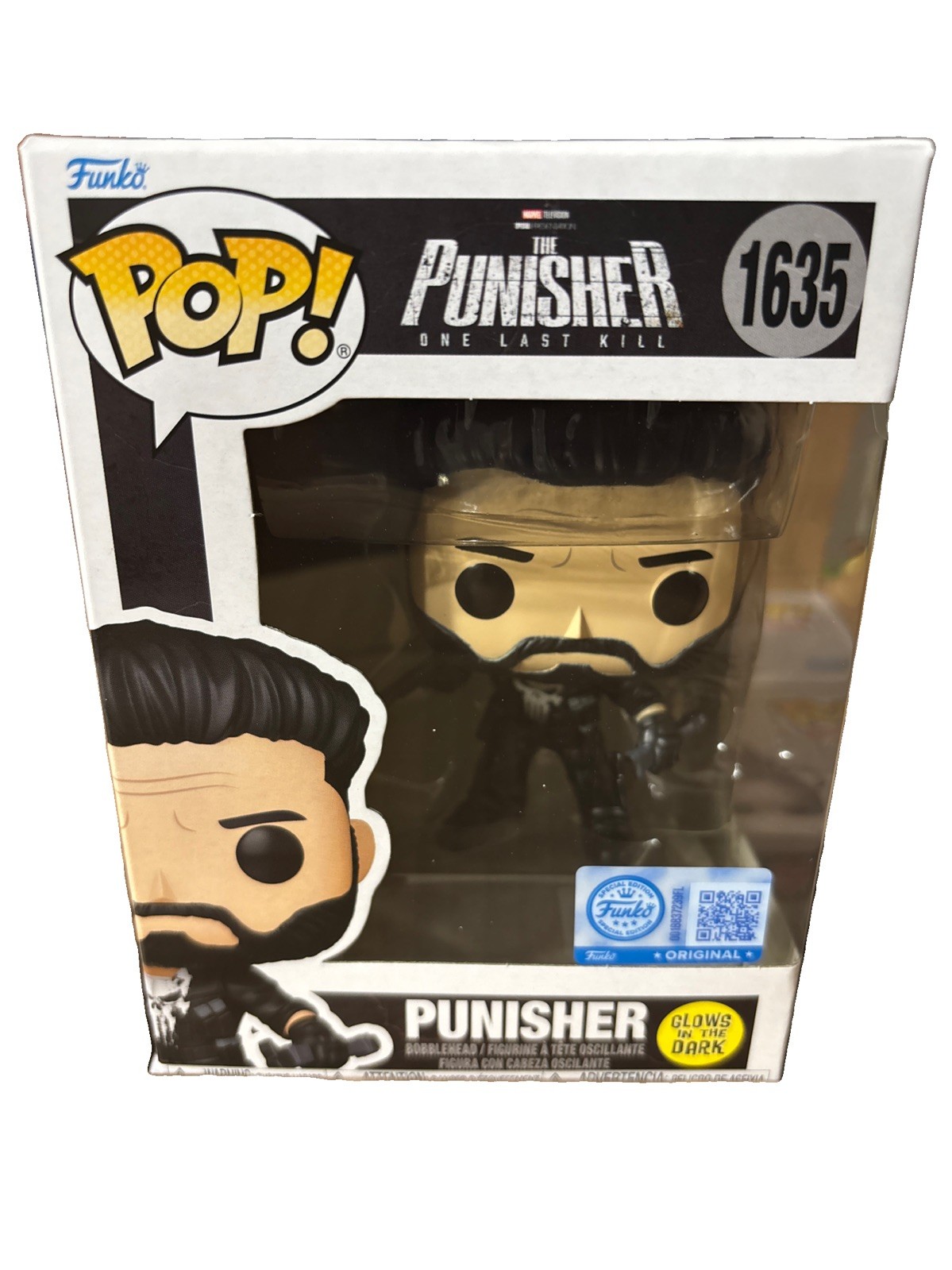 Funko Pop Vinyl: Marvel - Punisher (Glow) - Entertainment Earth (Exclusive)...