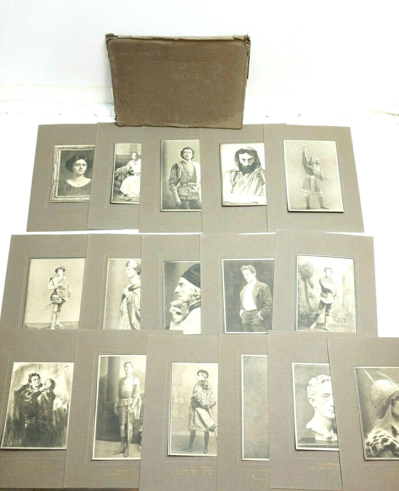 ANTIQUE 1912 SOUVENIR OF FORBES ROBERTSON'S FAREWELL WITH GERTRUDE ELLIOTT
