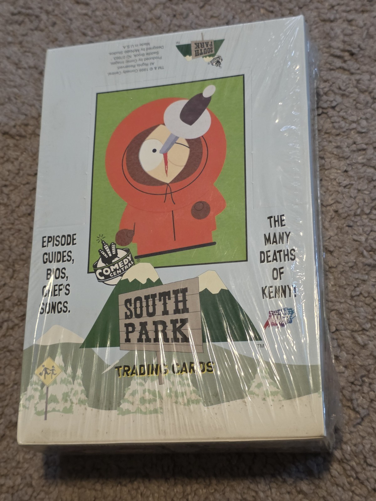 1998 South Park Trading Card Box Comic Images Factory Sealed Rare Tough Find