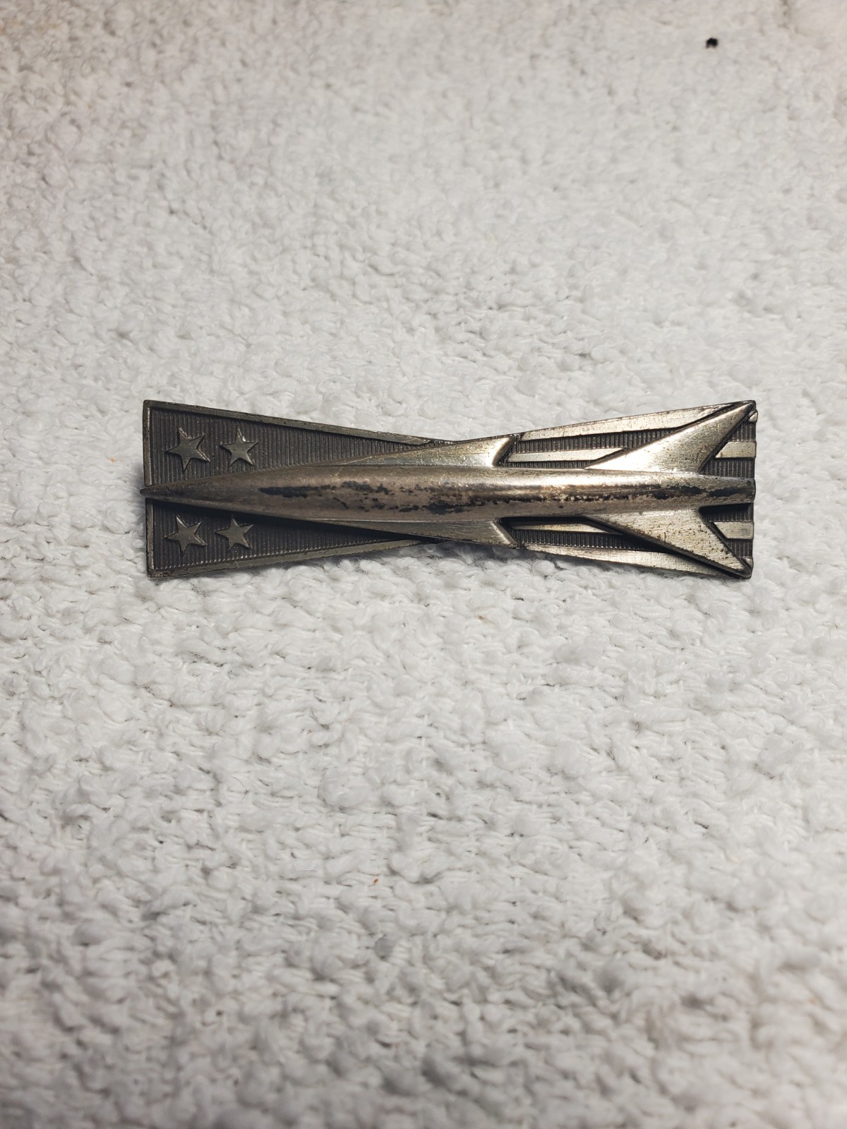 *N.S. Meyer Inc Sterling Silver U.S. Air Force Rocket Missile Missileman 1960's 