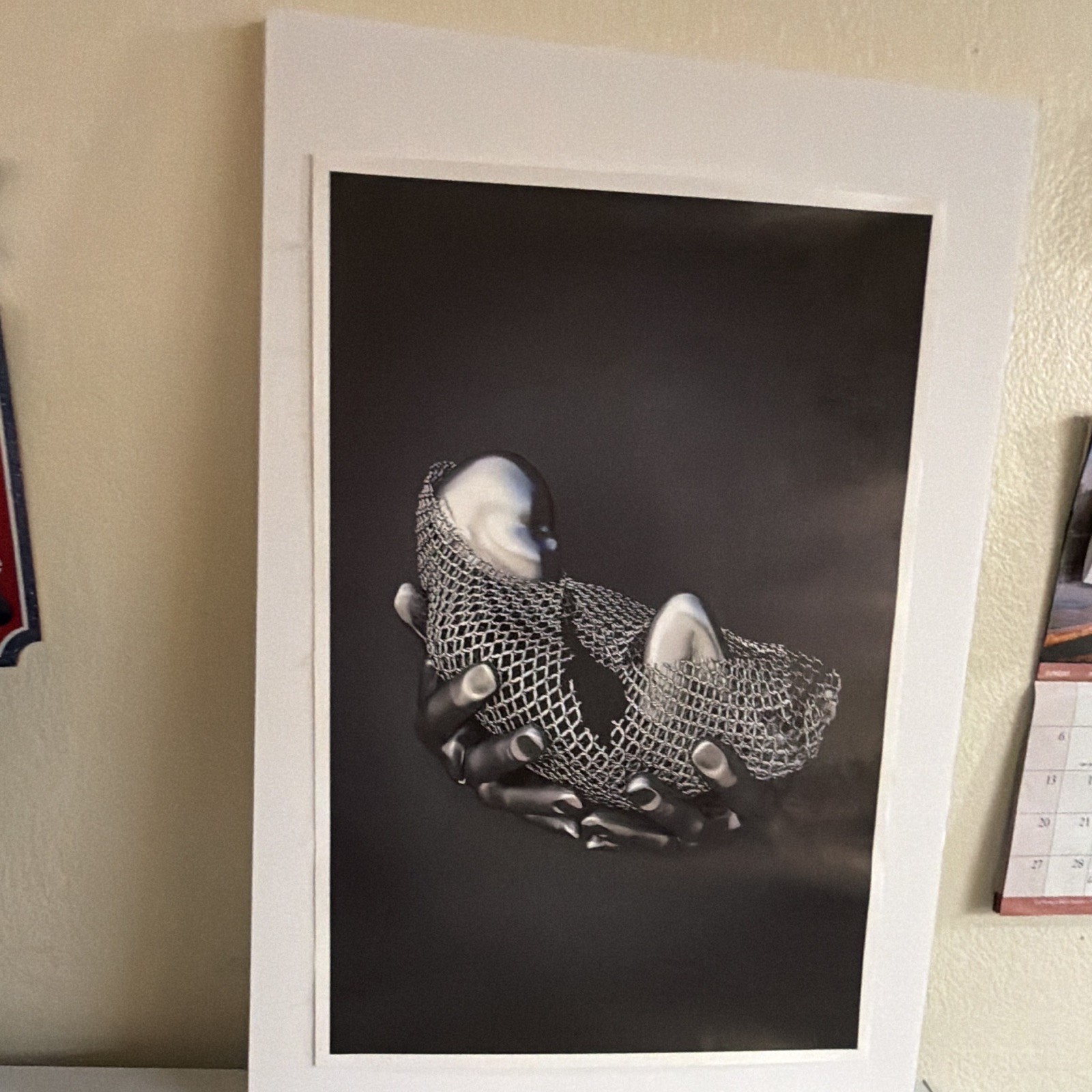 Metallic Baby Wall Art Print Metallic Baby Wall Art Print