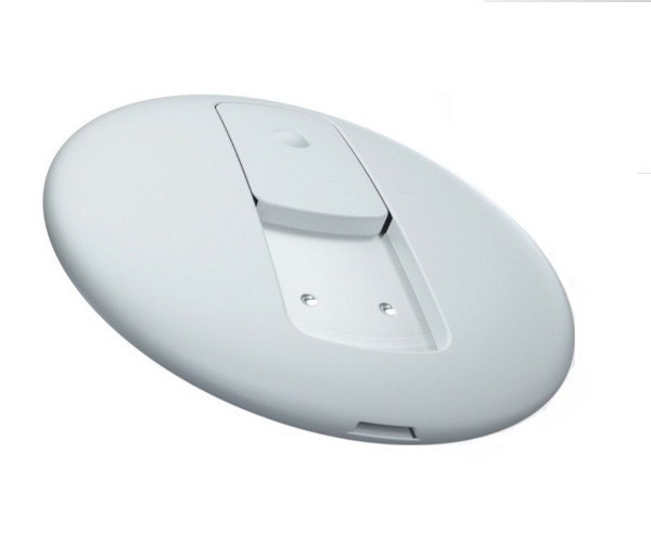 Authentic KEO Disc Pipe - White & Stainless w/Case Authentic KEO Disc Pipe - White & Stainless w/Case