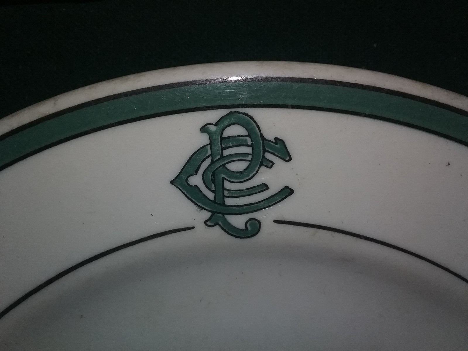 Vintage 1969 Princeton University Charter Club Walker China 7\