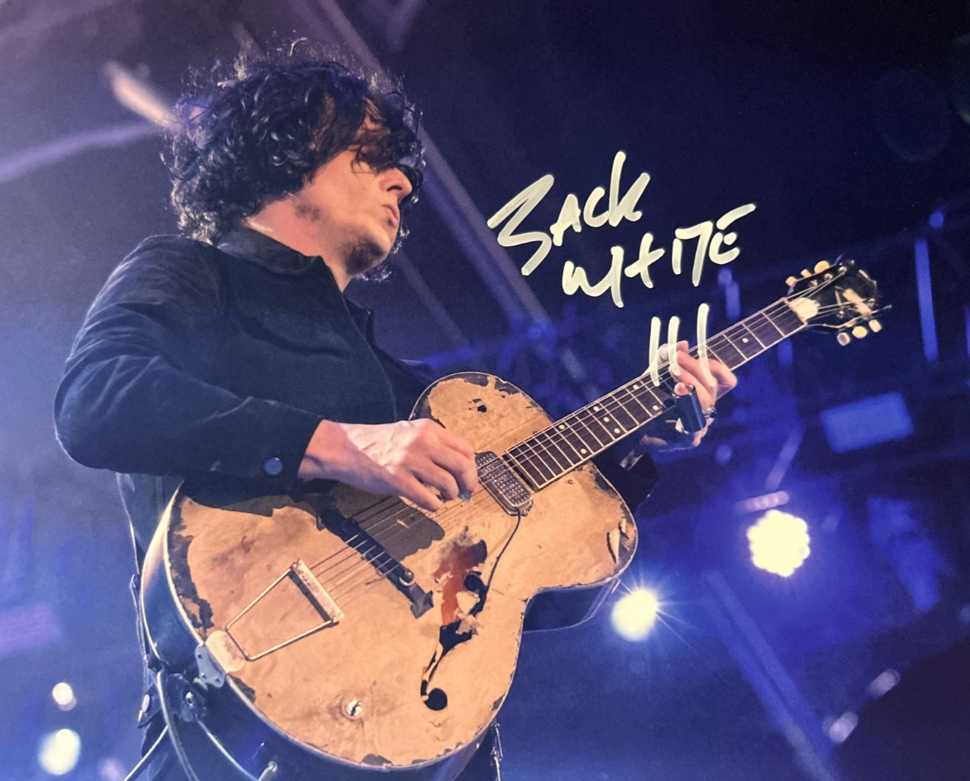 JACK WHITE Signed (The White Stripes) 8x10\