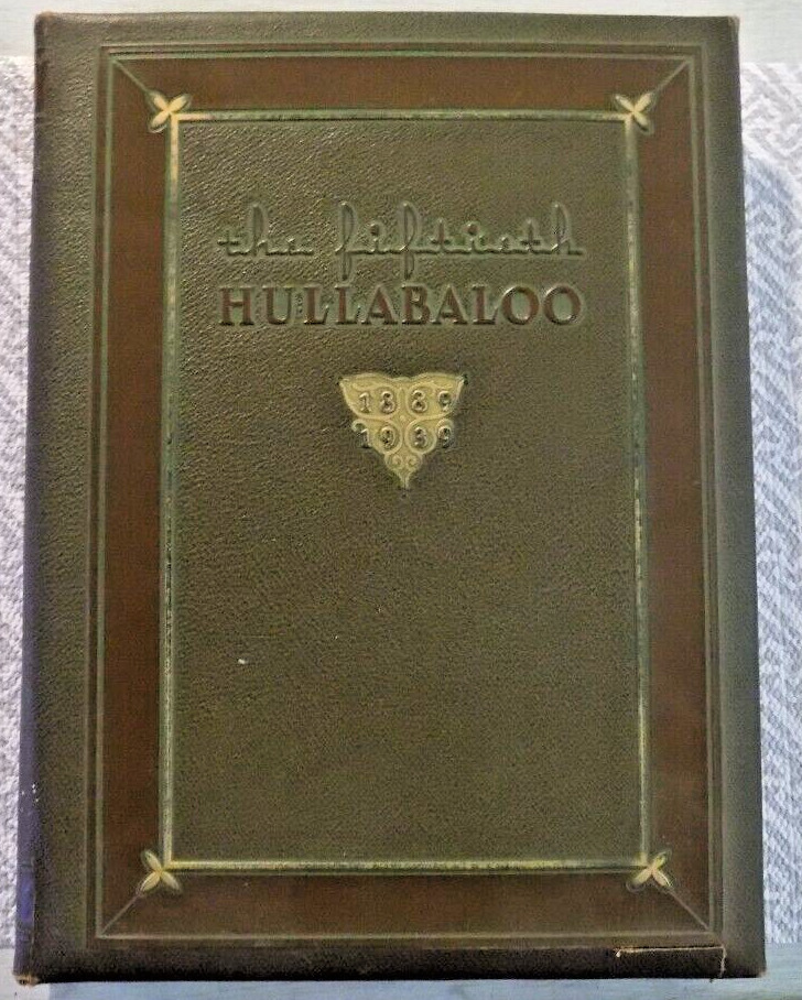 JOHNS HOPKINS University 1939 HULLABALOO YEAR BOOK 50th  Edition