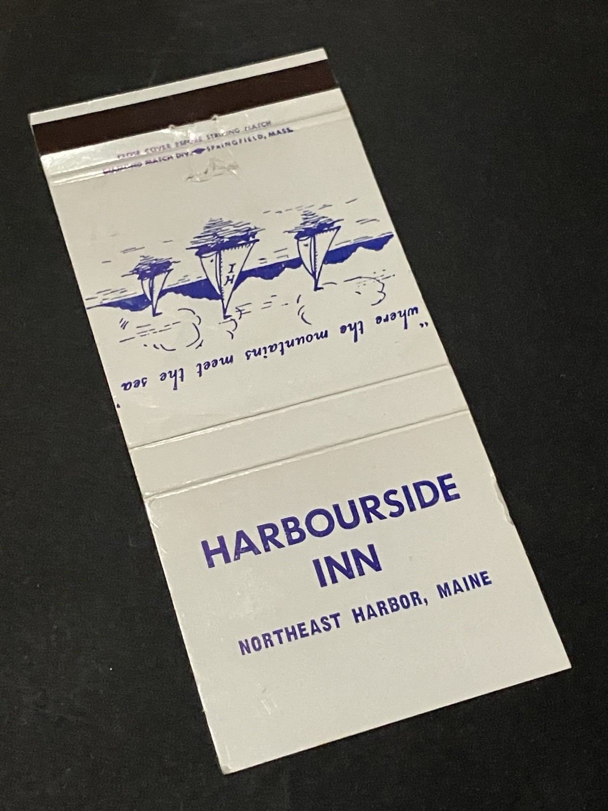 Vintage Maine Matchbook “Harbourside Inn” Northeast Harbor Vintage Maine Matchbook “Harbourside Inn” Northeast Harbor
