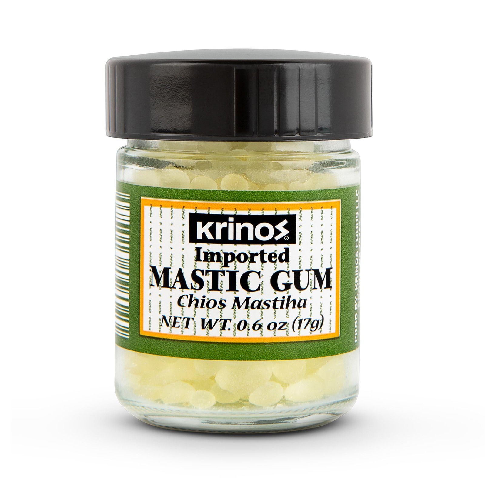Krinos Greek Mastic Gum: Rich History, Piney Flavor, 0.6 Ounce (Pack of 1) Krinos Greek Mastic Gum: Rich History, Piney Flavor, 0.6 Ounce (Pack of 1)