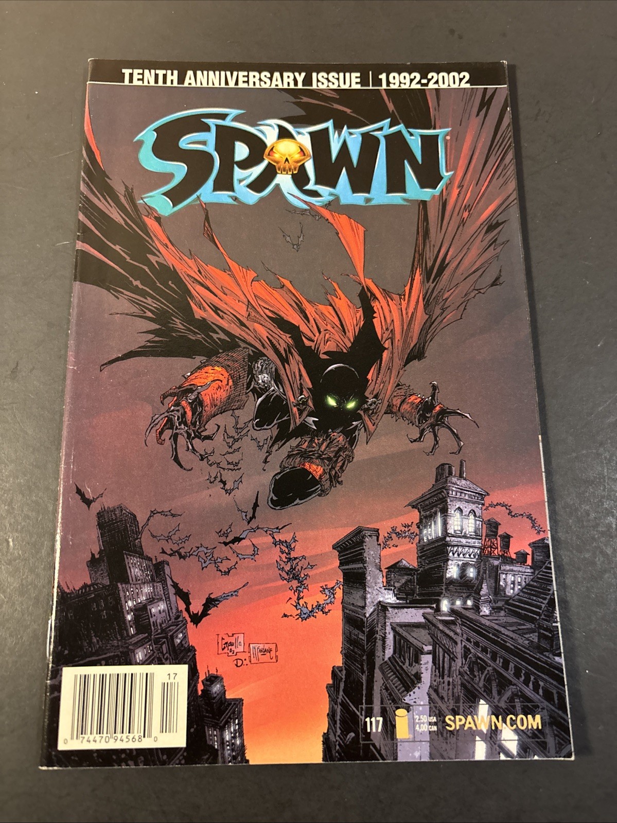 Spawn #117 Image Comics 2002 Todd McFarlane Low Print Run JL Spawn #117 Image Comics 2002 Todd McFarlane Low Print Run JL
