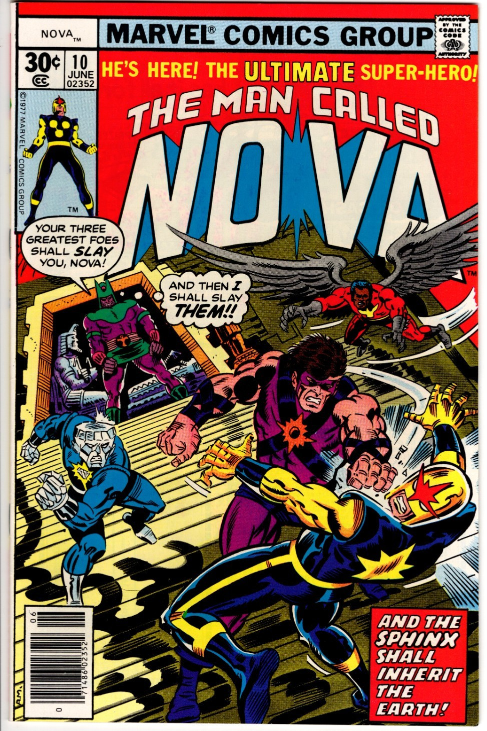 NOVA #10 (1977): Newsstand: VF+