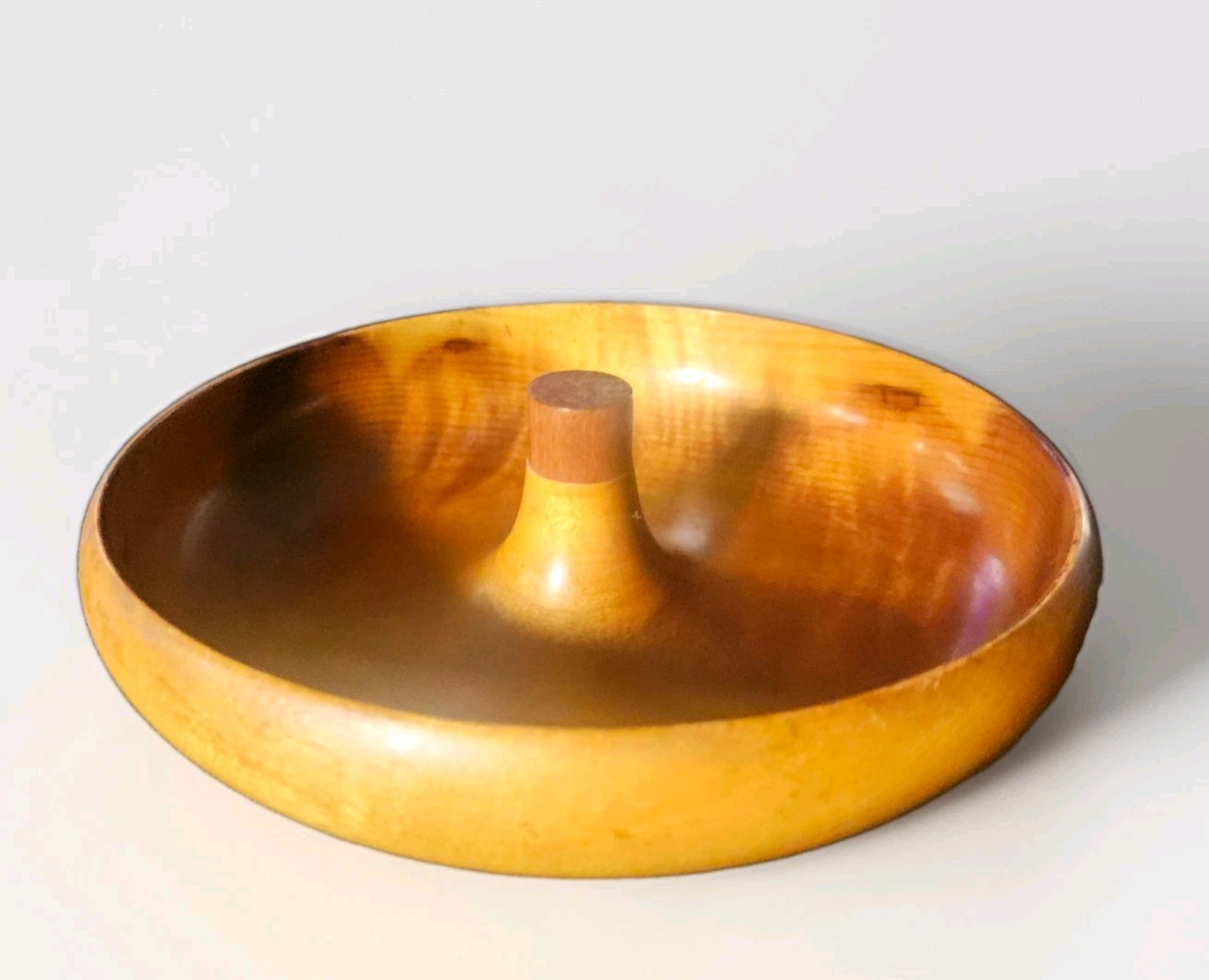 Rare Vintage Retro 1960s Oregon Myrtle Wood Nut Bowl See Photos 📸