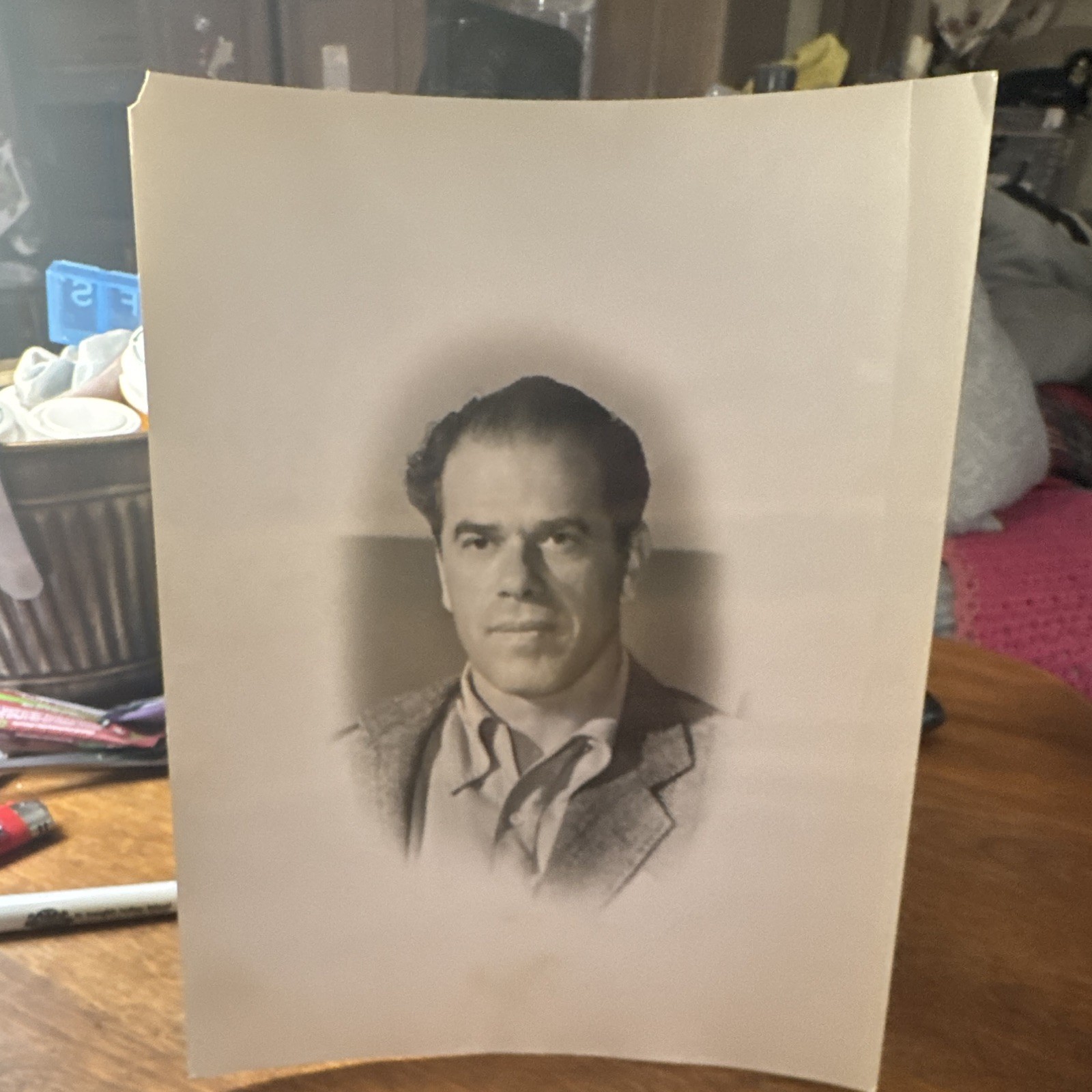 Black & White photograph of Frank Capra Black & White photograph of Frank Capra