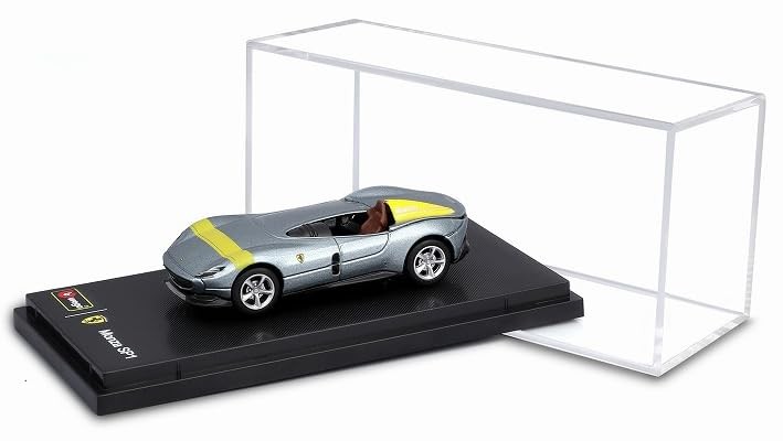 Kyosho Bburago 1/64 Ferrari Monza Sp1 Silver Finished Model 28-56019S_