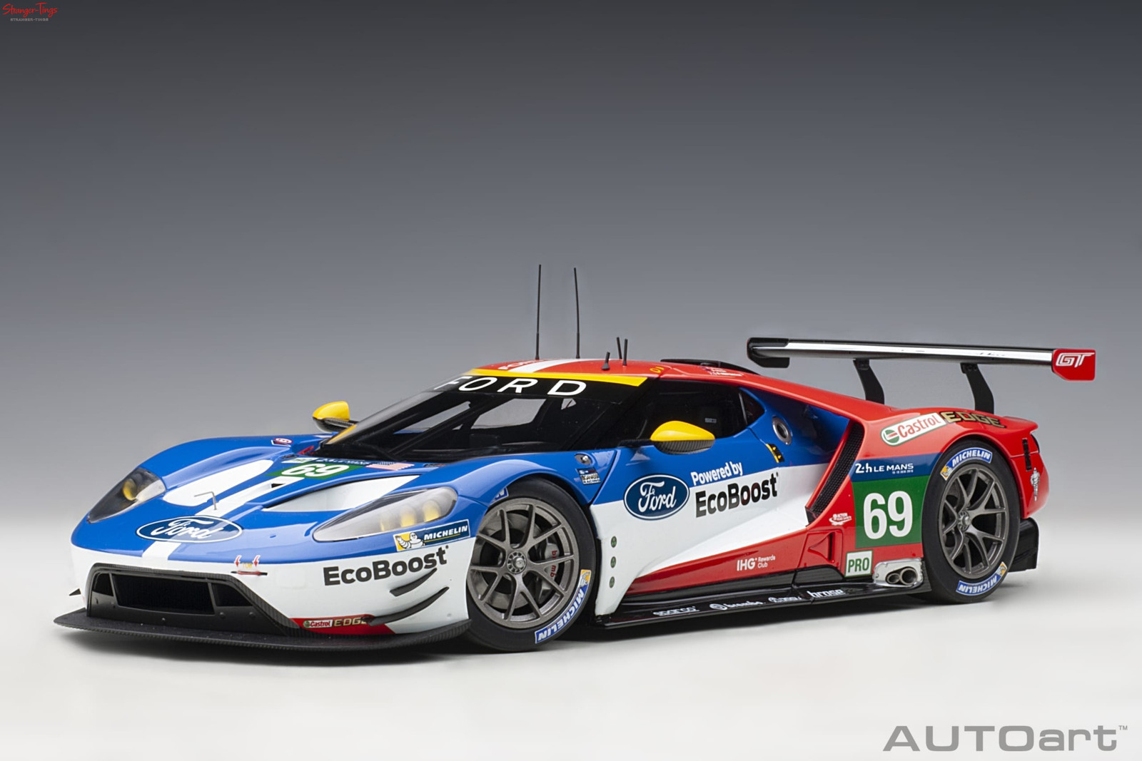 AutoArt Ford GT Le Mans 2016 #69 Brisoe/Dixon/ Westbrook 1:18