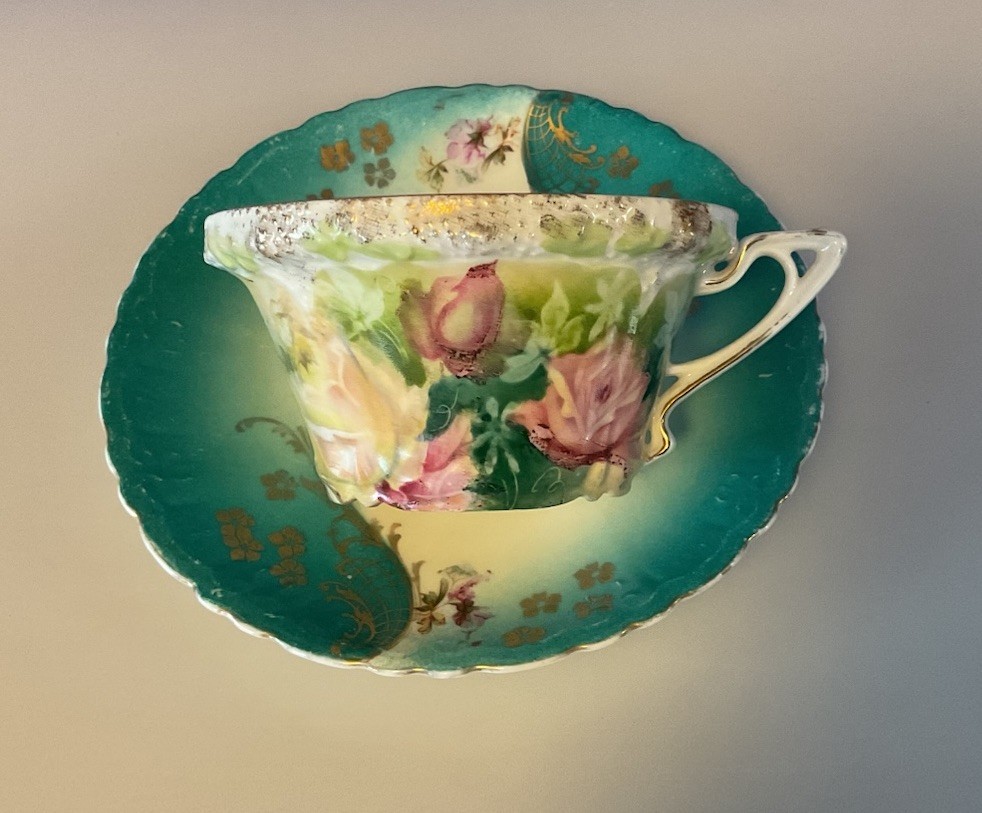 Antique Austrian Moritz (MZ) ? Cup & Saucer