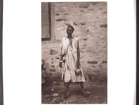 A medicine-man in his working clothes early 1900s Old Photo