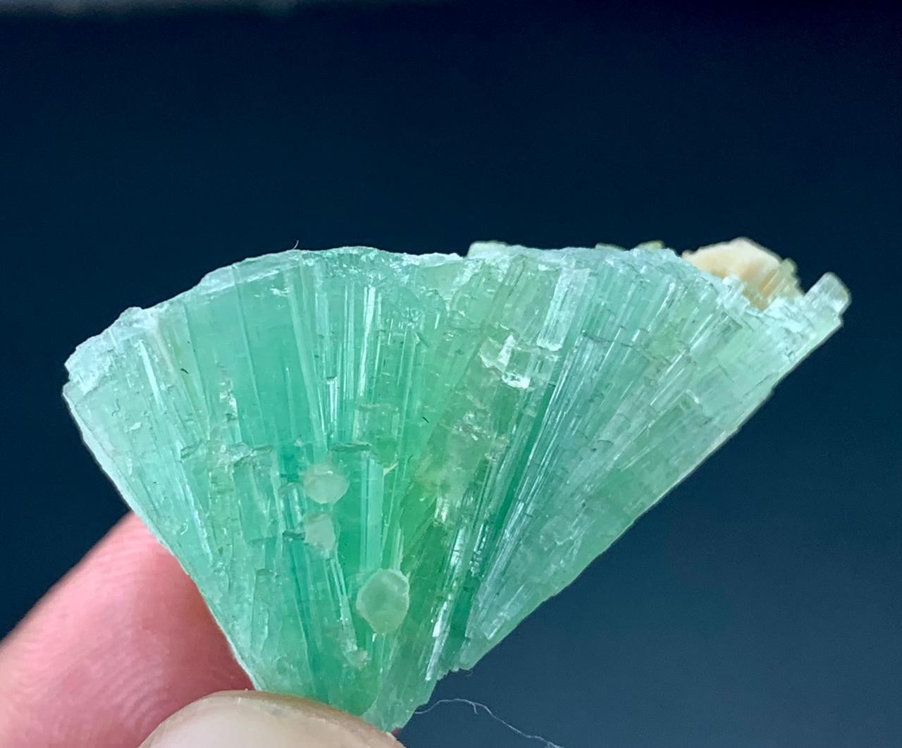 77 Cts Top Quality Beautiful Tourmaline Crystal Bunch From Afghanistan
