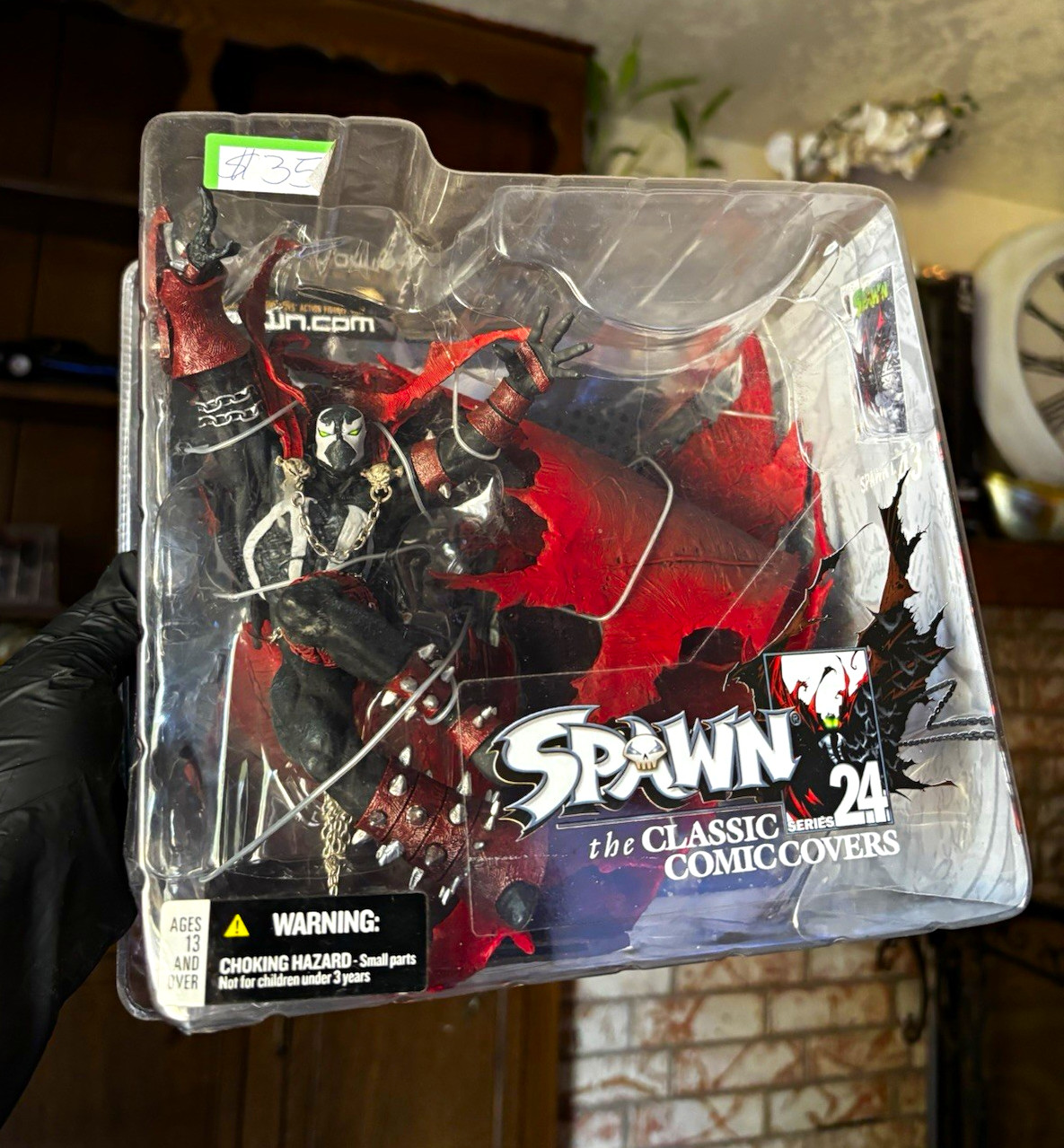 McFarlane Toys Spawn Classic Comic Covers Series 24 Box #24 Figure McFarlane Toys Spawn Classic Comic Covers Series 24 Box #24 Figure
