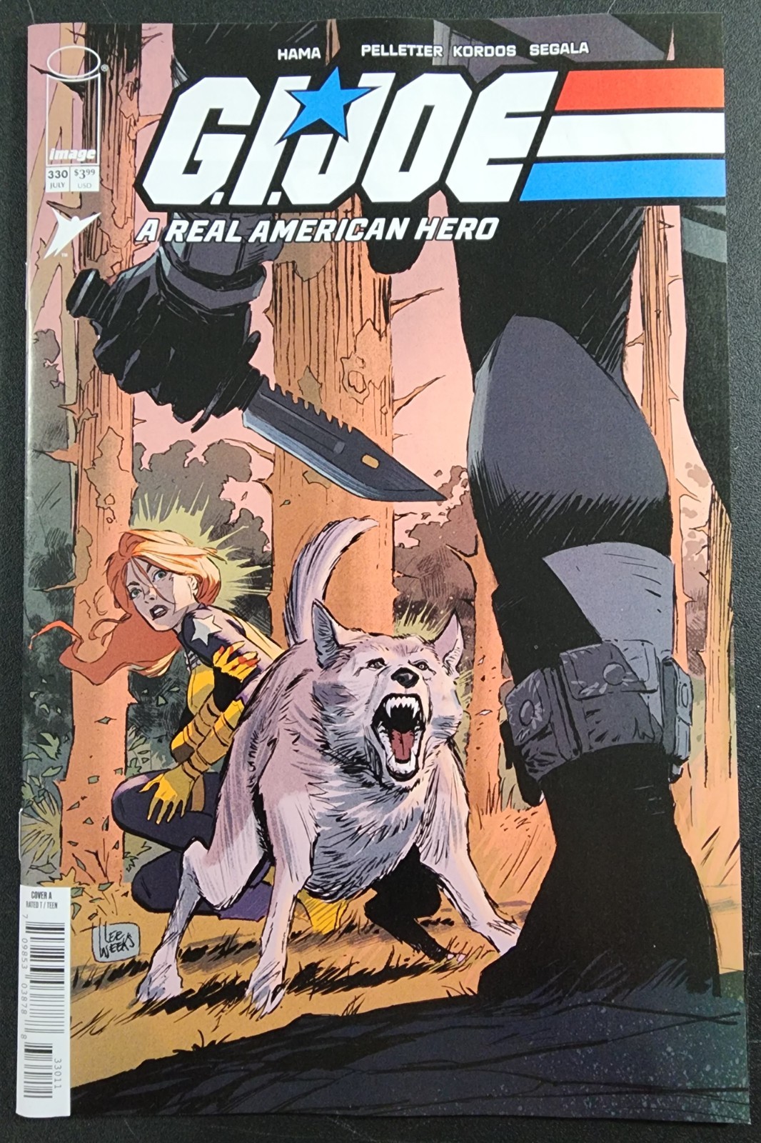 G.I. Joe A Real American Hero #330  NM+  Cover A  1st Print  1st Laura Croft App