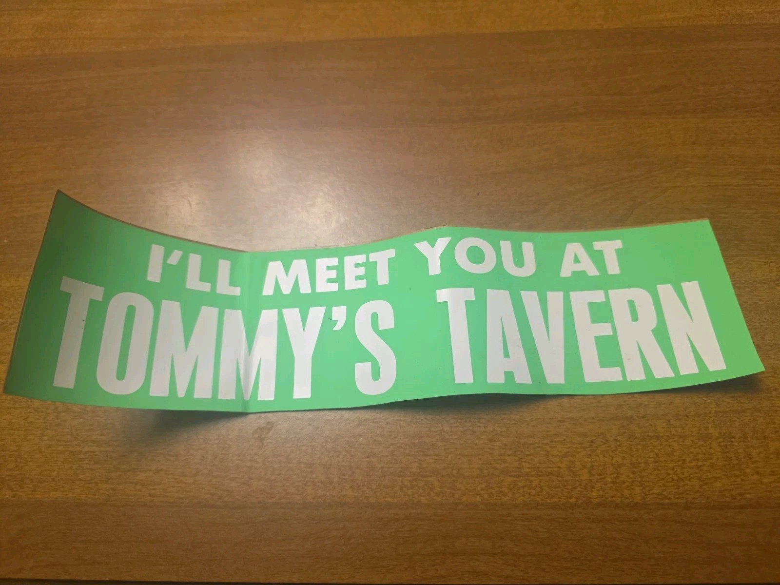 Tommy\'s Tavern Bumber Sticker