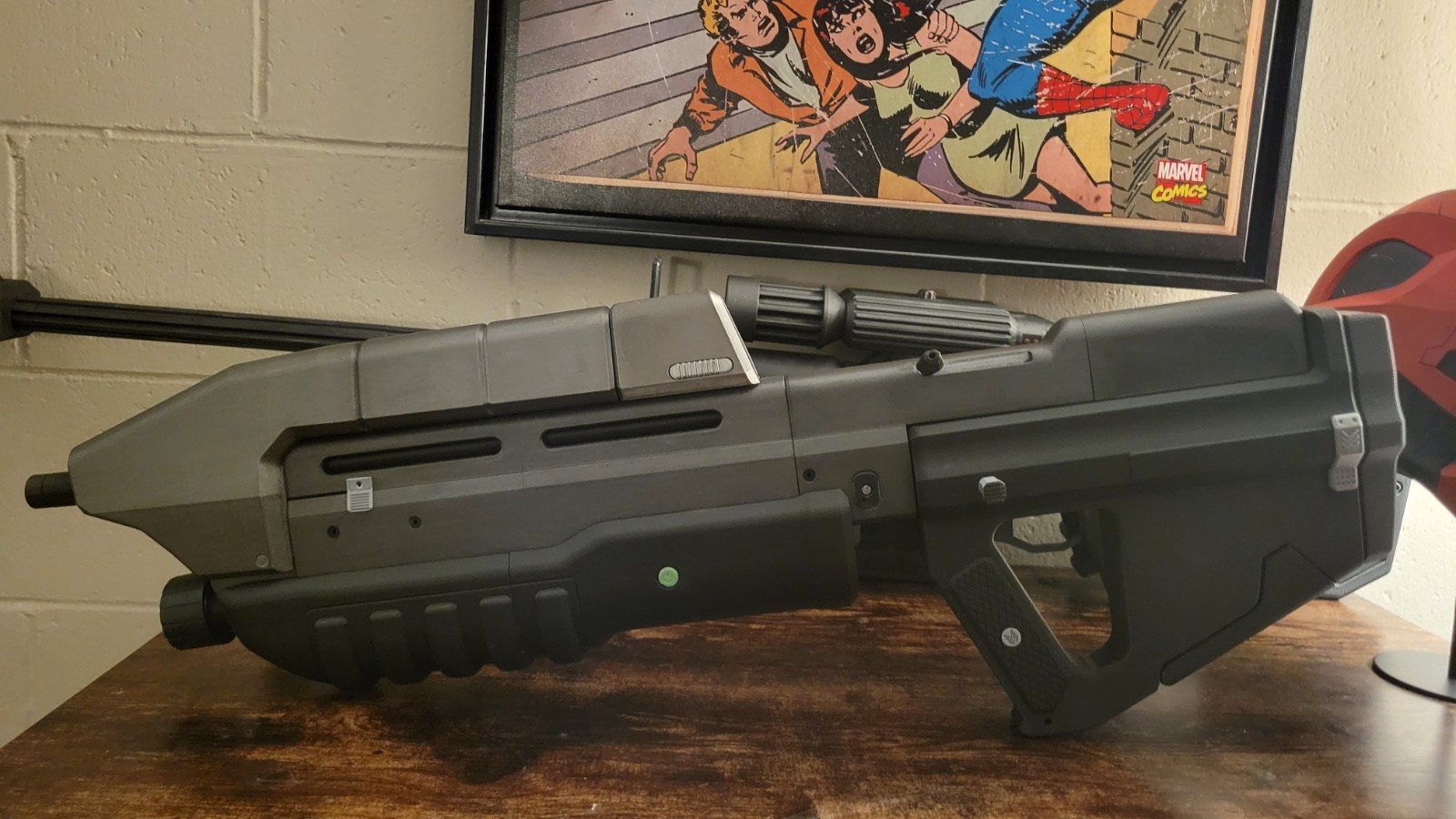 Halo Combat Evolved Assault Rifle Cosplay Prop 3D Printed 36