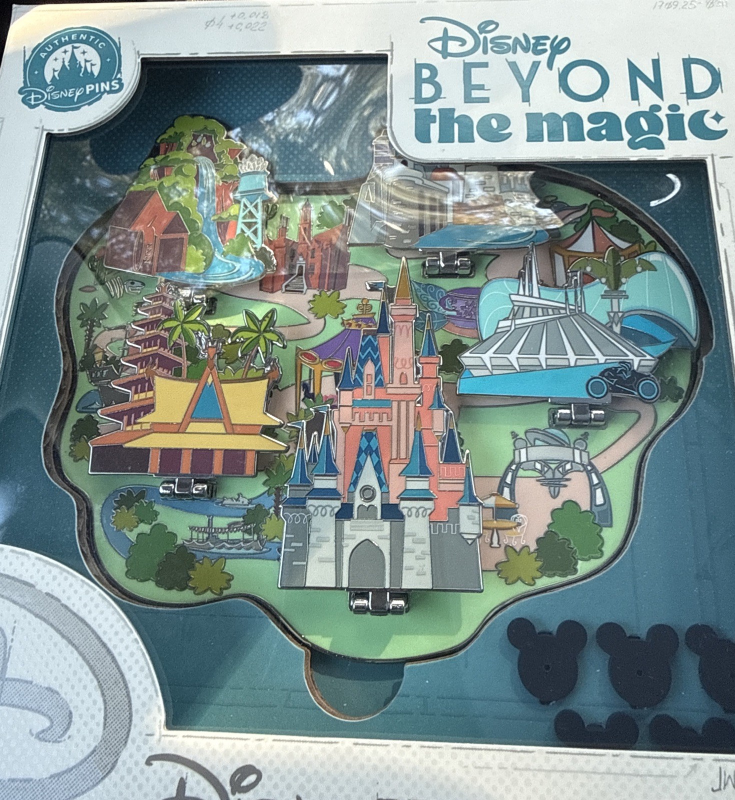 DISNEY D23 2026 EXPO BEYOND THE MAGIC Disney World Magic Kingdom Pin Set LE 500 DISNEY D23 2026 EXPO BEYOND THE MAGIC Disney World Magic Kingdom Pin Set LE 500