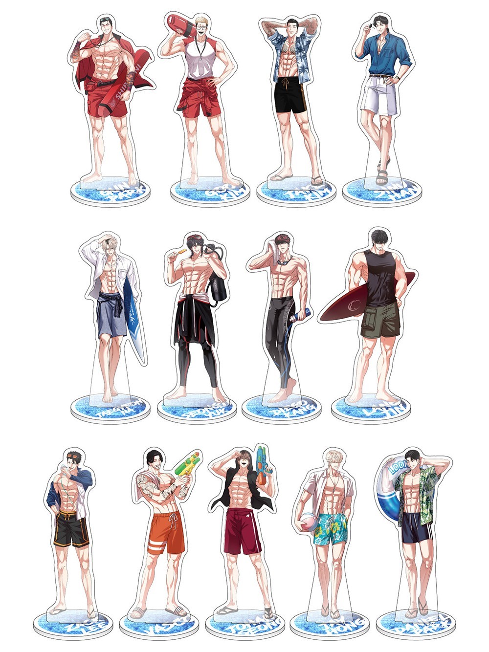 LOOKISM OFFICIAL ESSENTIAL SUMMER EDITION ACRYLIC STAND/MD GOODS KOREA WEBTOON
