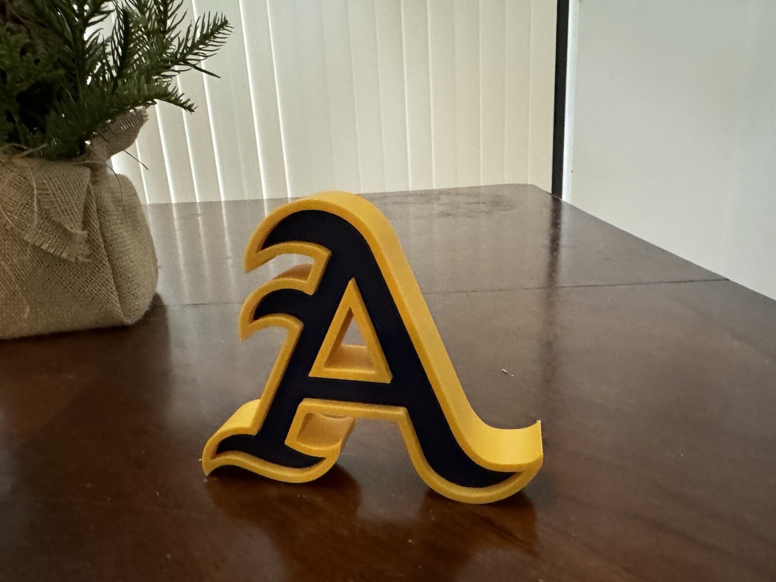 St. Thomas Aquinas High School Desk And Shelf Sign St. Thomas Aquinas High School Desk And Shelf Sign