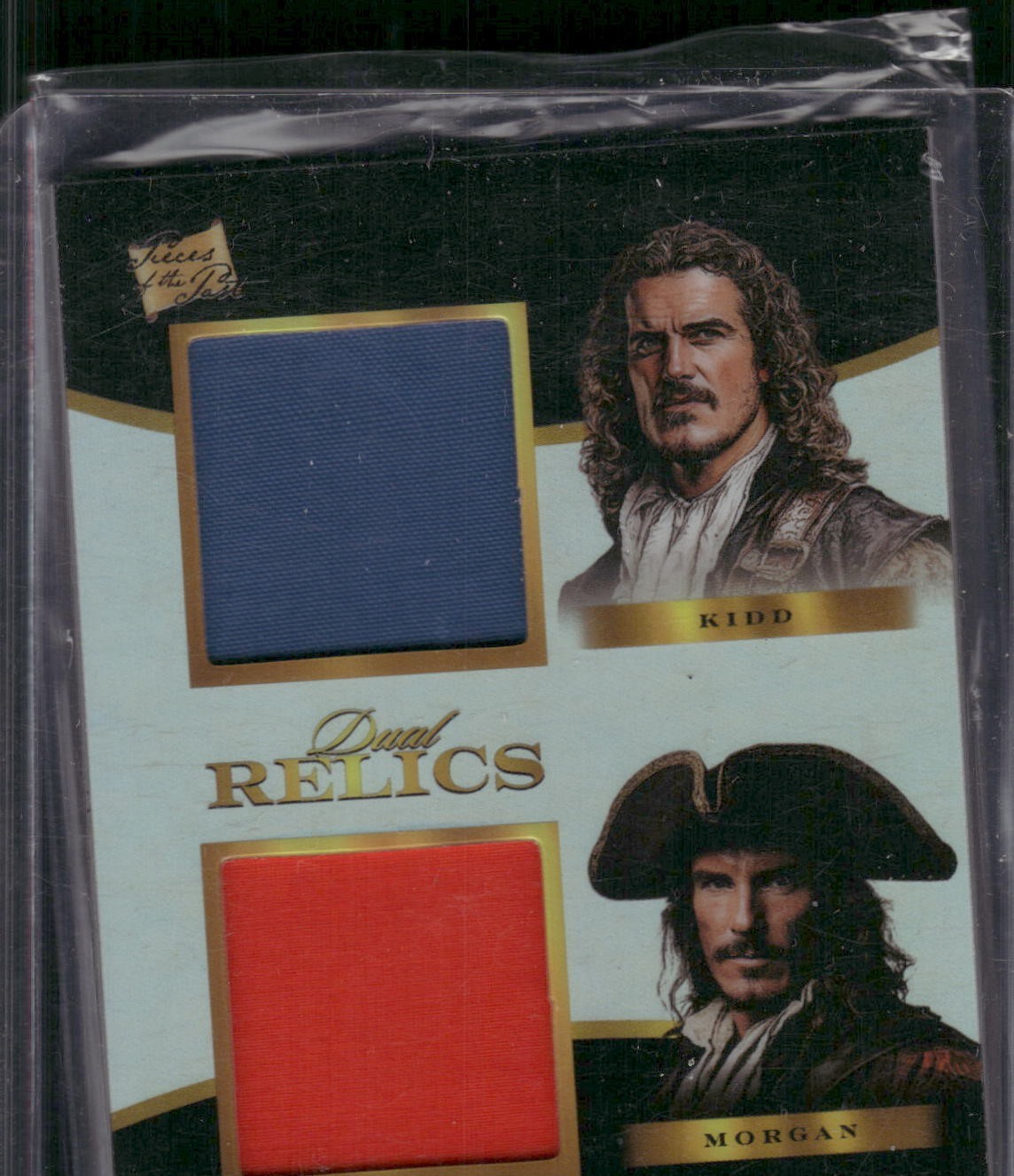 CAPTAIN WILLIAM KIDD / SIR MORGAN 2025 Pieces of the Past Villains Dual Relic CAPTAIN WILLIAM KIDD / SIR MORGAN 2025 Pieces of the Past Villains Dual Relic