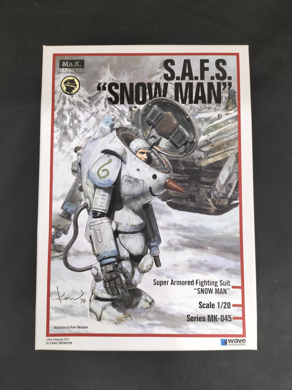 MA.K. Maschinen Krieger Model Number 1/20 S.A.F.S. Snowman WAVE