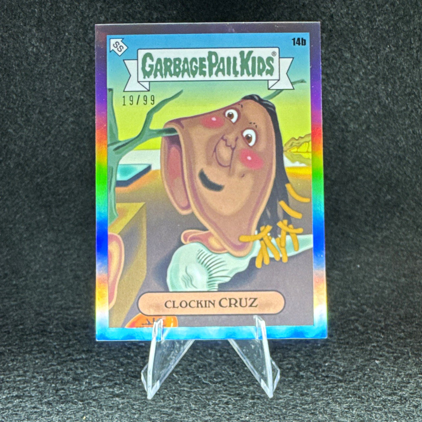 ONEIL CRUZ Topps 2022 GPK x Keith Shore Clockin Cruz 14b 19/99