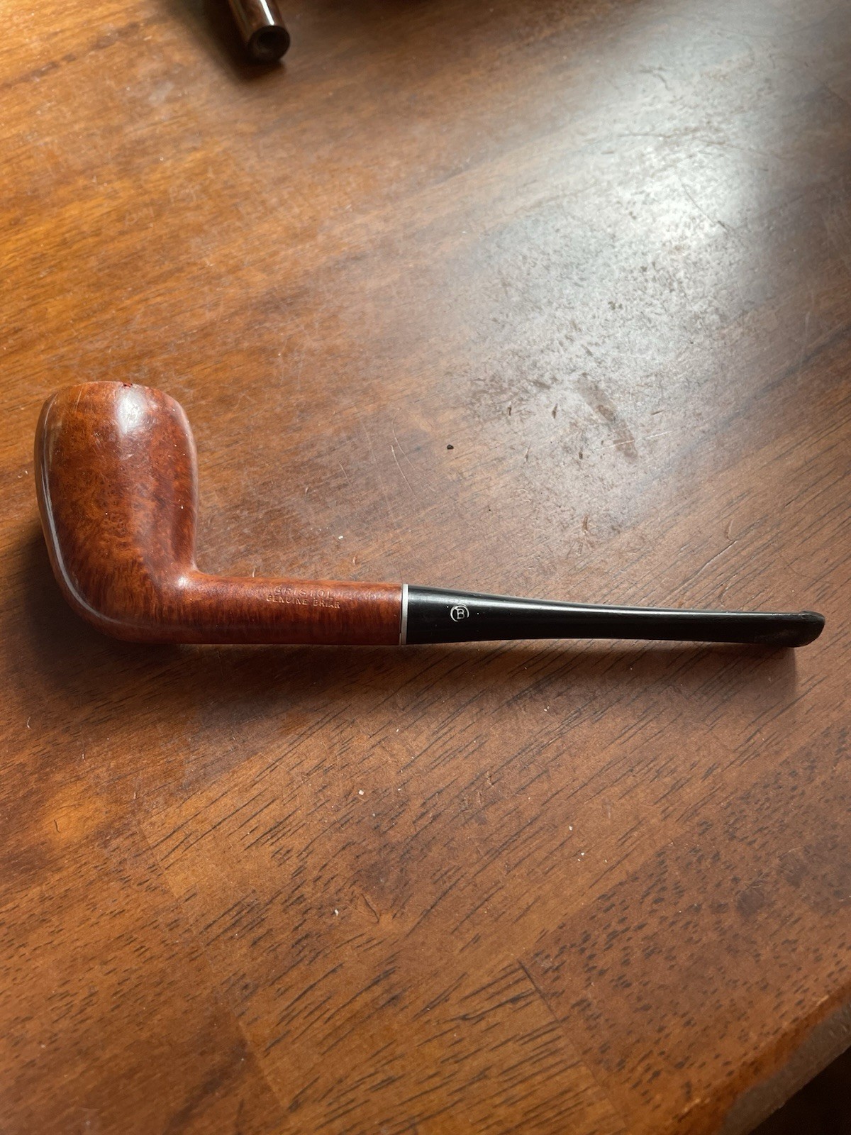 Vintage Bristol Pipe And Bowl Vintage Bristol Pipe And Bowl