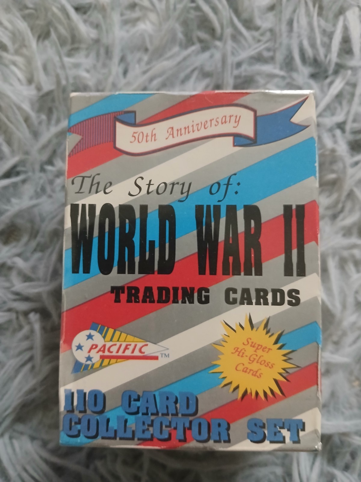 1992 Pacific THE STORY OF WORLD WAR II Trading Card SEALED Set (110)0