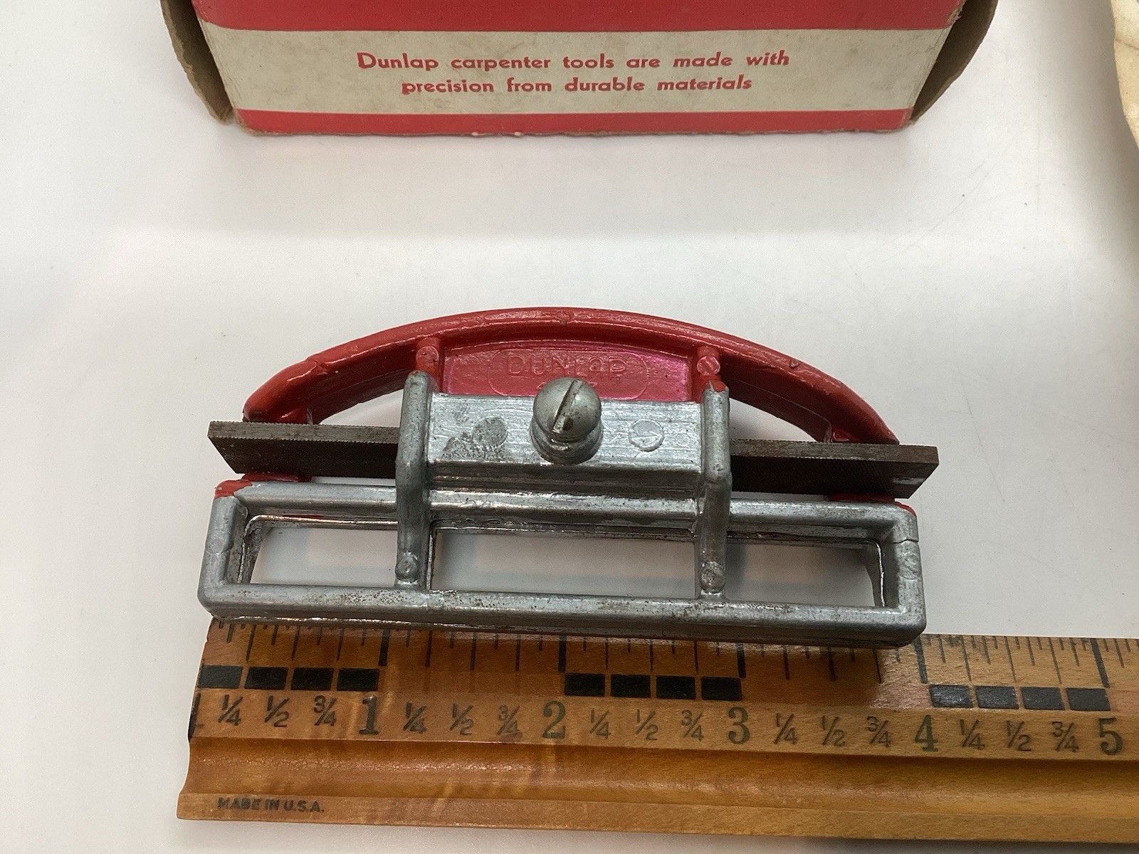 Vintage Dunlap Hand Saw Jointer No. 4882 With Instructions & Box Vintage Dunlap Hand Saw Jointer No. 4882 With Instructions & Box