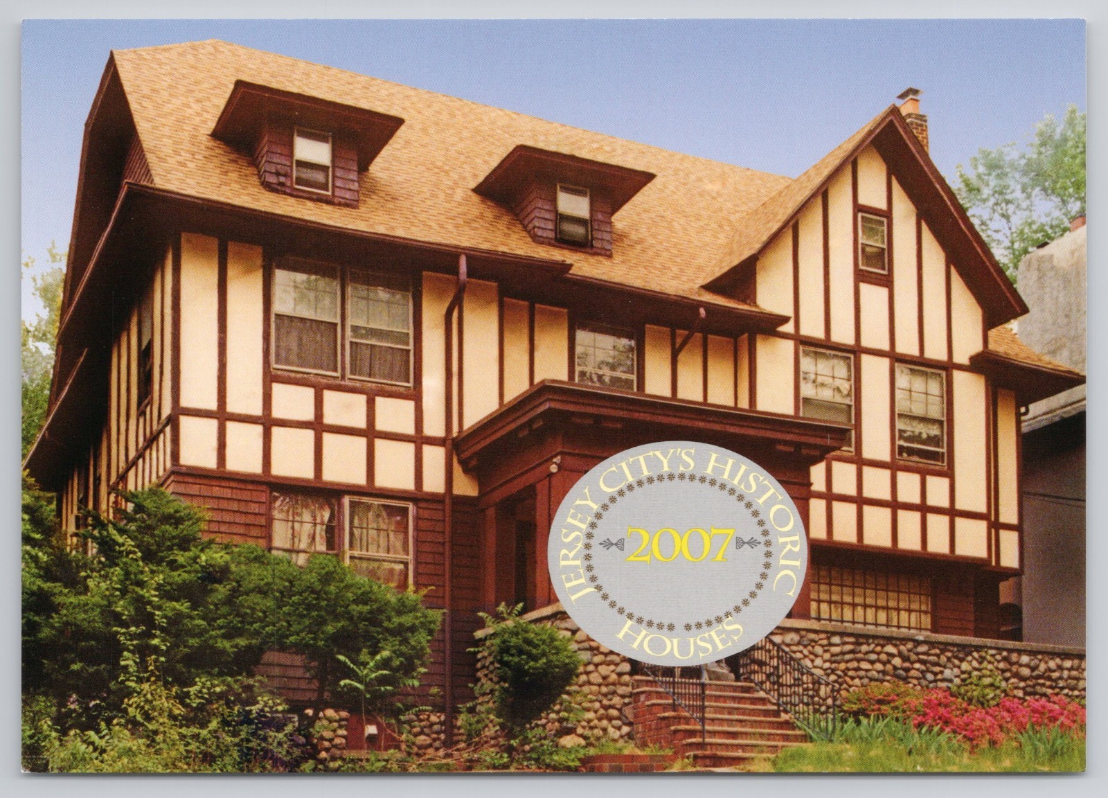 Jersey City's Historic Houses 2007 Order Form Postcard Tudor Architecture NJ Jersey City's Historic Houses 2007 Order Form Postcard Tudor Architecture NJ