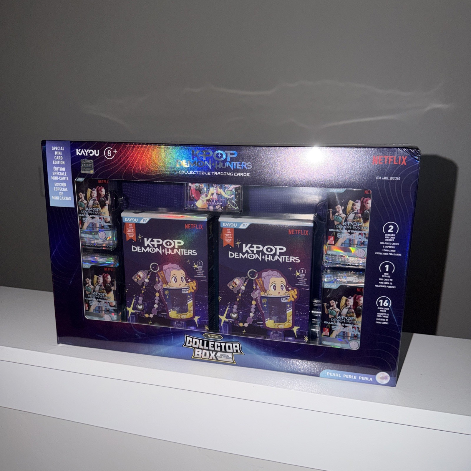 KAYOU KPop Demon Hunters Costco Exclusive Energy Collector Box Sealed - Huntr/x
