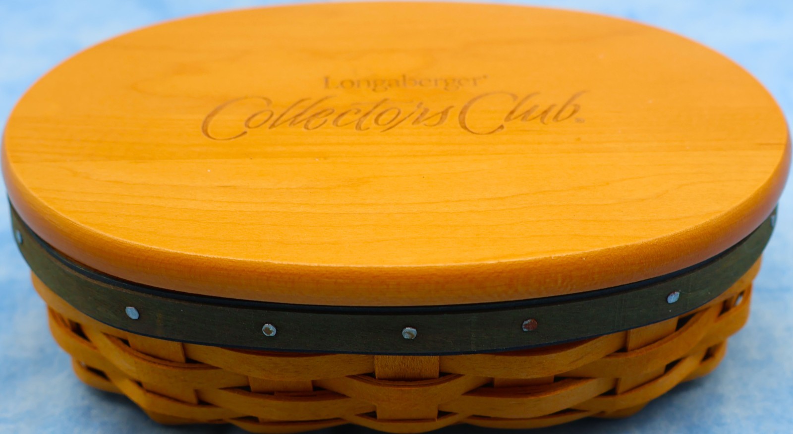 Longaberger Collectors Club Harmony No 5 Basket Lid Protector Original Box