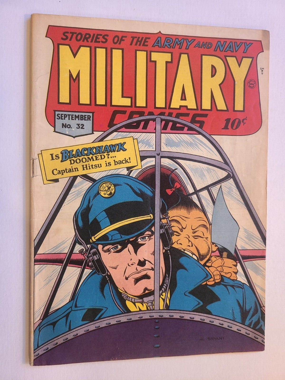 MILITARY COMICS # 32 QUALITY 1944