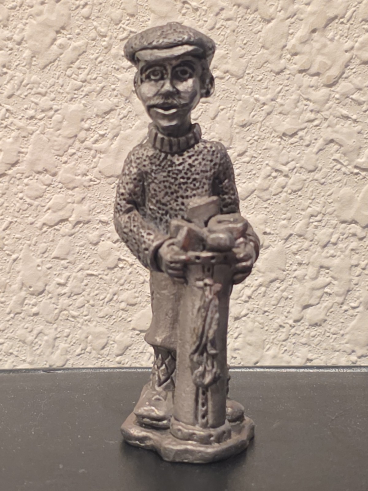 Pewter Man Golf Figurine 3.75 Inches Pewter Man Golf Figurine 3.75 Inches