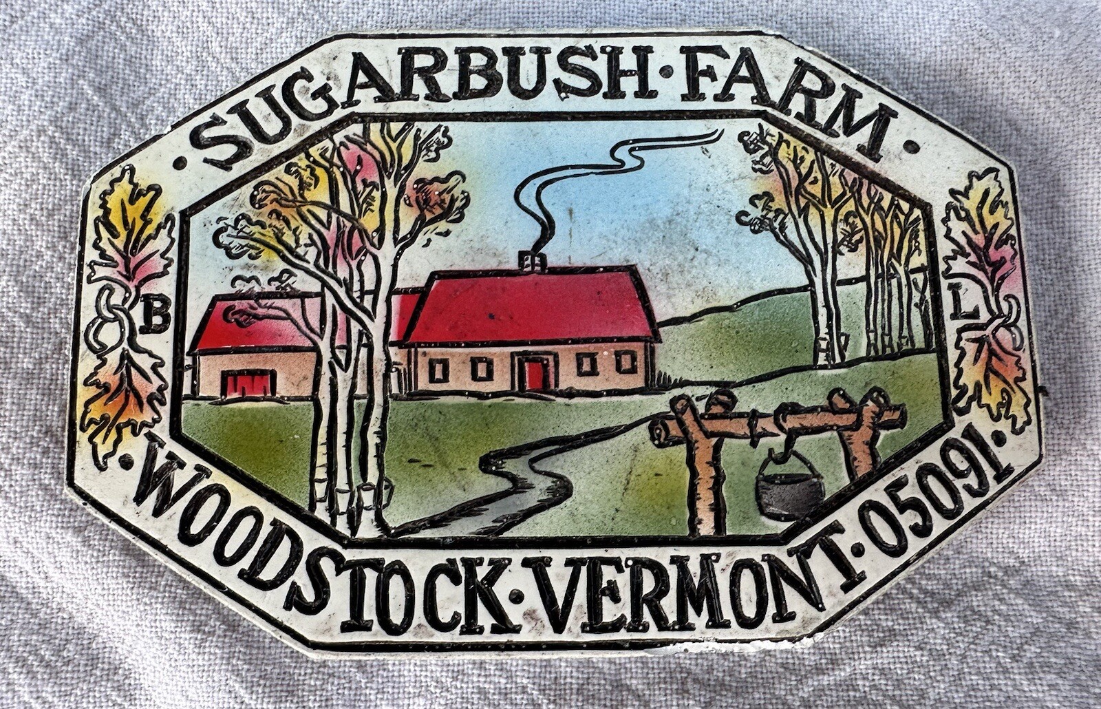 Sugarbush Farm, Woodstock Vermont VT Farm Magnet Vintage 05091 Sugarbush Farm, Woodstock Vermont VT Farm Magnet Vintage 05091