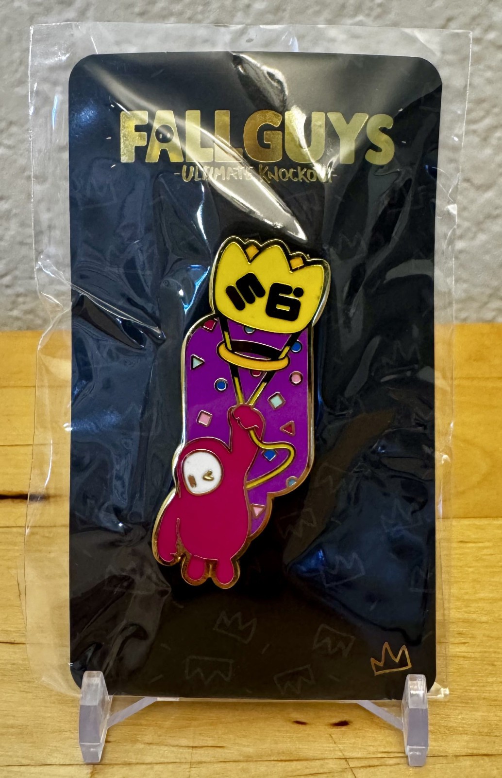 Epic Games Fall Guys Season 6 Enamel Pin EMPLOYEE EXCLUSIVE SUPER RARE Epic Games Fall Guys Season 6 Enamel Pin EMPLOYEE EXCLUSIVE SUPER RARE