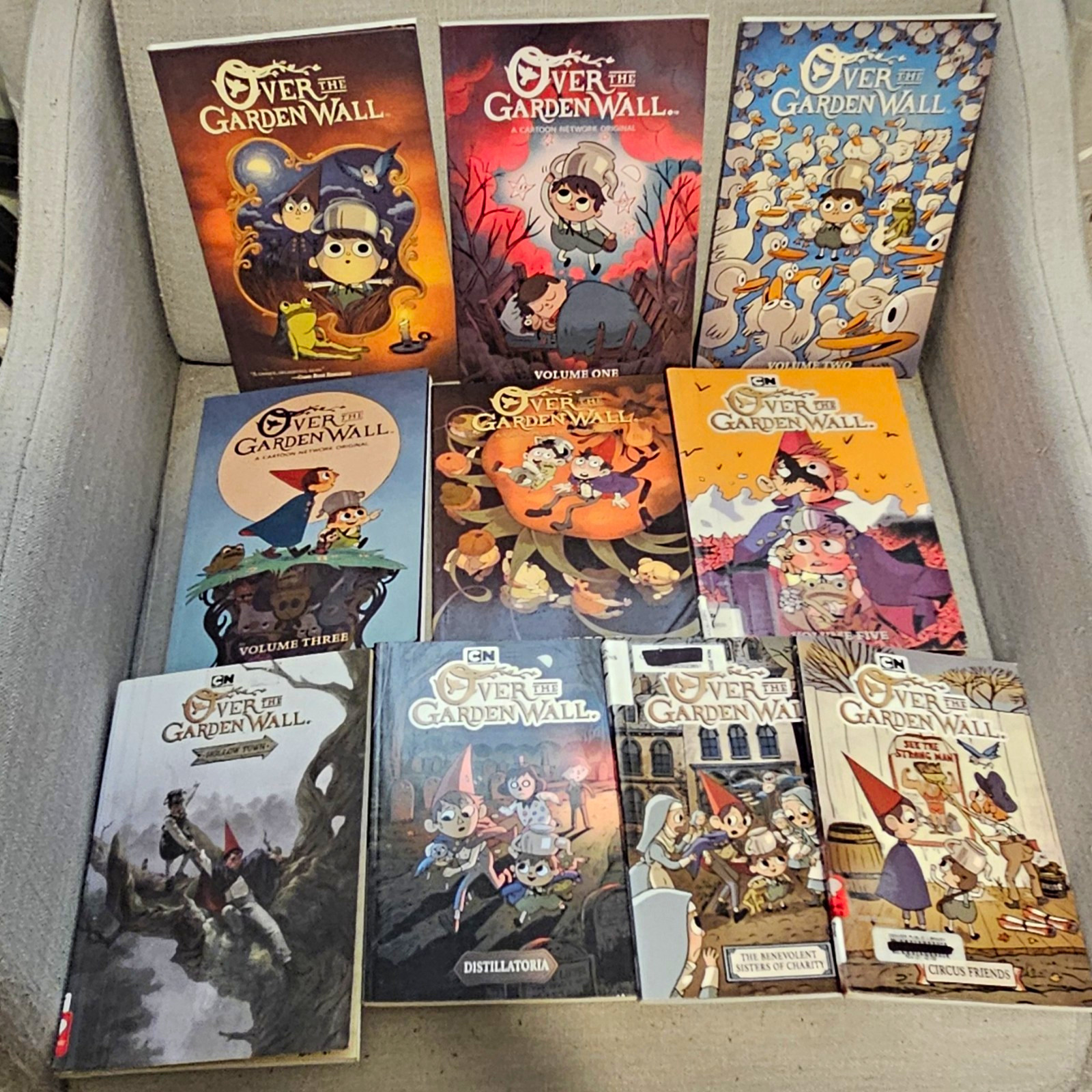 COMPLETE Over The Garden Wall tbp Lot/set Comics KaBoom Boom Studios Tome COMPLETE Over The Garden Wall tbp Lot/set Comics KaBoom Boom Studios Tome