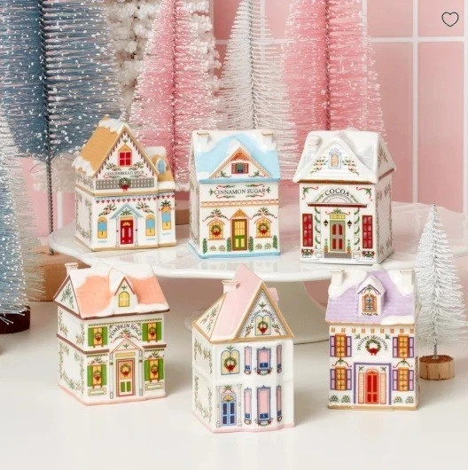 LENOX HOLIDAY Christmas Spice Village 6-Piece Jar Set 2025 NEW IN BOX LENOX HOLIDAY Christmas Spice Village 6-Piece Jar Set 2025 NEW IN BOX