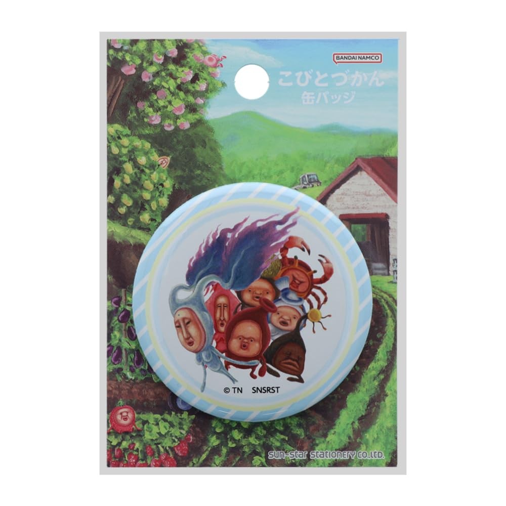 Sun-Star Stationery Kobito Zukan Can Badge C Pattern S8347328