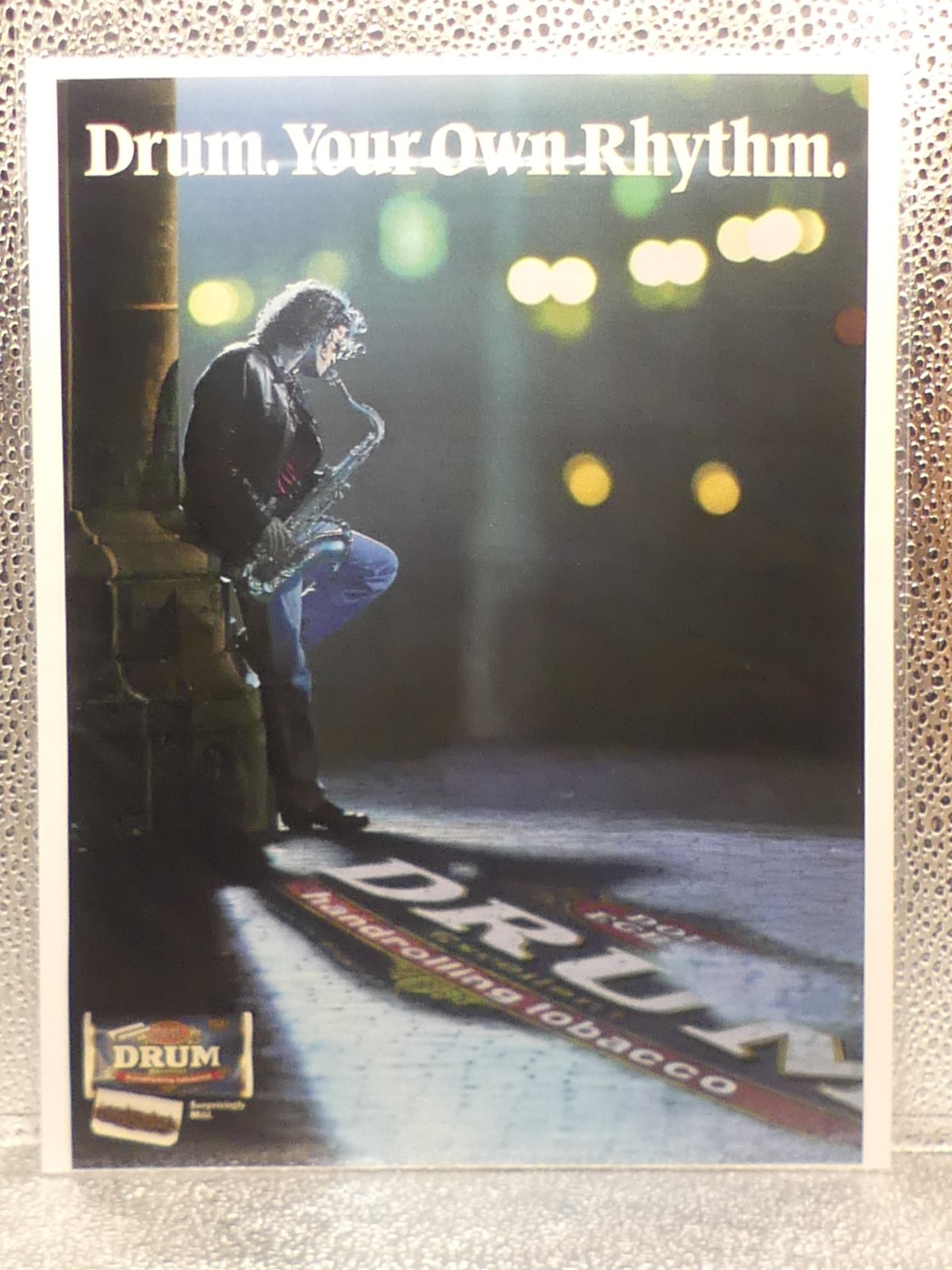 Vintage Drum Douwe Egberts Cigarette Tobacco 1993 Print Advertising Full Page Ad