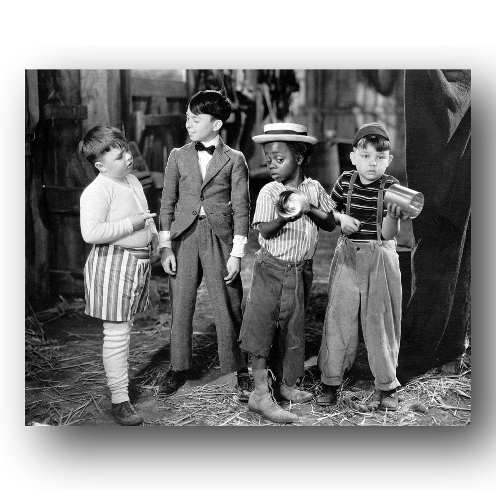 Billie Thomas, Eugene Gordon Lee, George McFarland, Carl Switzer Photo 8x10 Billie Thomas, Eugene Gordon Lee, George McFarland, Carl Switzer Photo 8x10